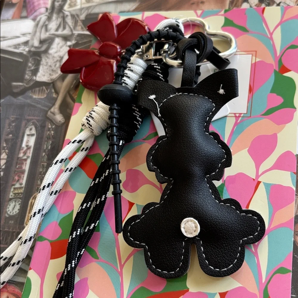 🎀🐾NEW! Mini Schnauzer Keychain Bag Charm🐾🎀 - Picture 5 of 8